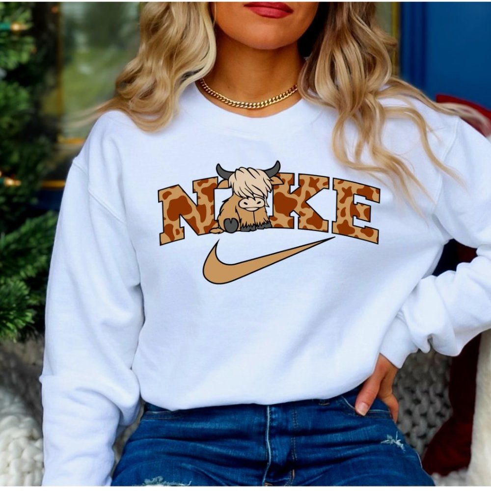 Nike Highland Cow Sweatshirt